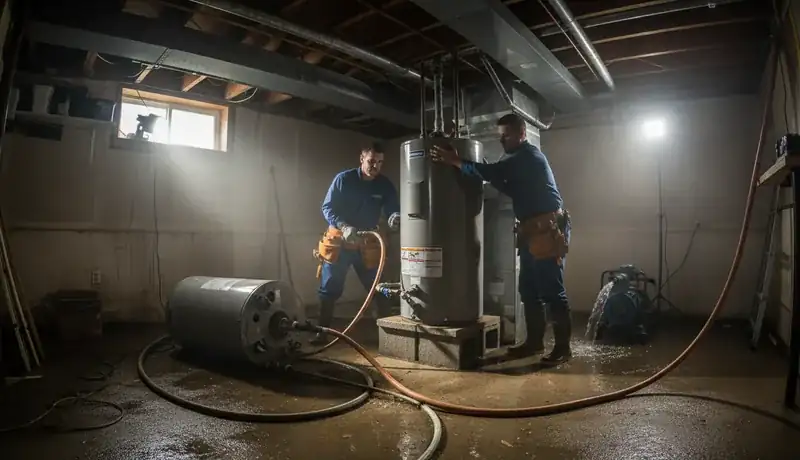Expert Plumbing Pro - emergency-water-heater-replacement-for-a-flooded-basement-in-south-rifle