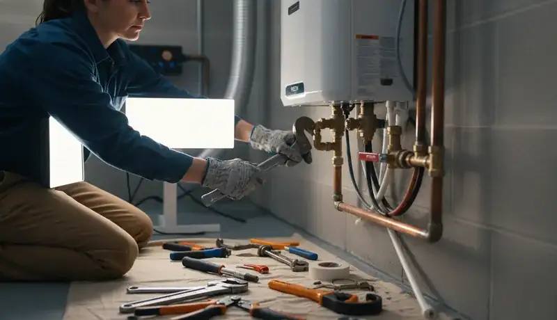 Expert Plumbing Pro - tankless-water-heater-installation